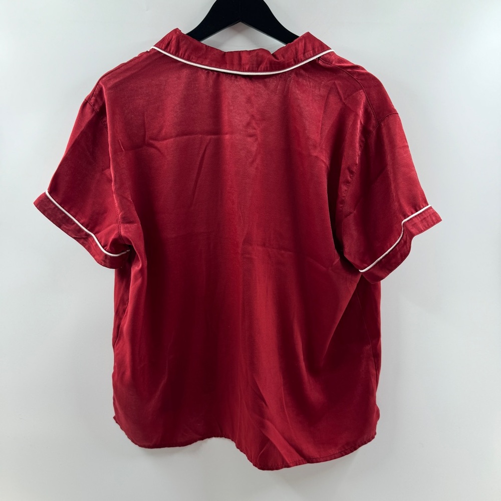 Gilly Hicks Red Satin Pajama Set – Women’s M - Picture 6 of 11